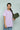 Lavender, 100% Organic Cotton, Relaxed Tunic Tee, Seamless Pocket