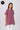 Mauve, No Pocket Active Tunic Tee, Supima Cotton