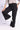 Active Cotton Wide Pants - Midnight Black