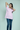 Rose, 100% Organic Cotton, Relaxed Tunic Tee, Seamless Pocket