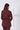 Dark Brown Zipper Collar Co-ord Set