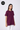 Plum Active Tunic Tee, Supima Cotton