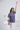 Purple, 100% Organic Cotton, Relaxed Tunic Tee, Seamless Pocket