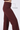 Dark Brown Zipper Collar Co-ord Set