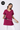 Rani pink, 100% Organic Cotton, Relaxed Tunic Tee, Seamless Pocket
